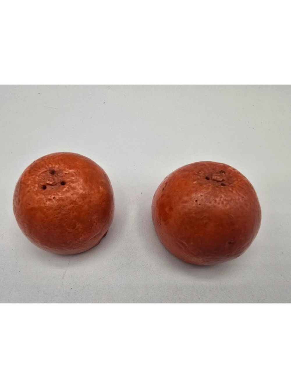 Vintage Oranges Salt & Pepper Shaker Set Fruit 1940-50s